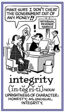 An honesty of character.