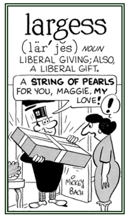 A liberal present.