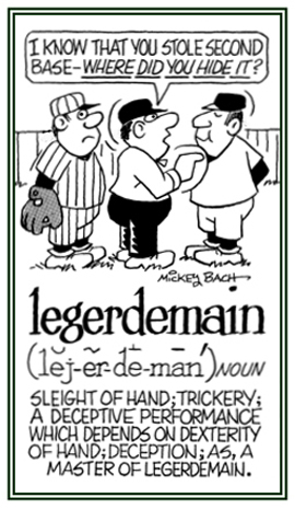 A deceptive performance or accomplishment.