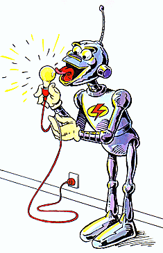 Robotic light eater or photovorous