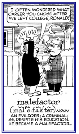 Someone who commits crimes.