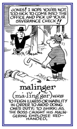 To shirk one's responsibility.