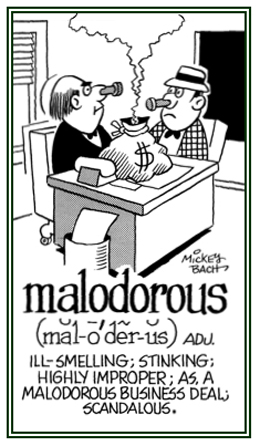 Ill-smelling or stinking.