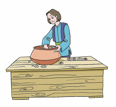 Psephomancy or divination with stones or rocks.