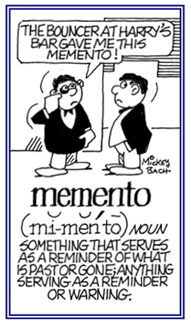 Anything serving as a warning .