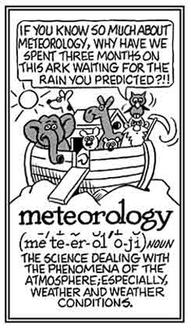 Science of the atmosphere including weather conditions.
