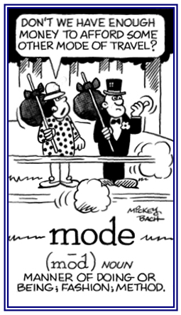 A system or method of doing something.