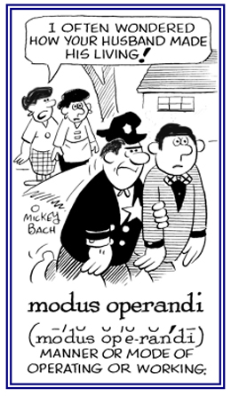 A mode or manner of working or operating.