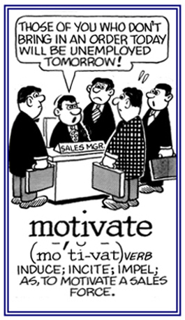 To stimulate a sales force to increase the results of their efforts.