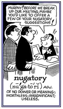 Useless and insignificant.