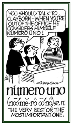 The best or most important one.