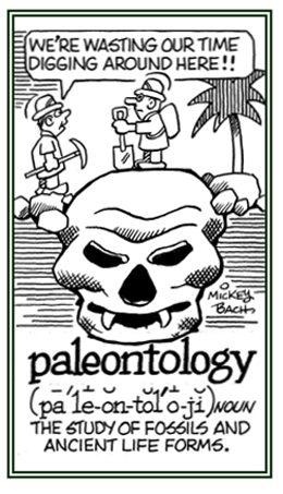 The study of ancient forms of life.