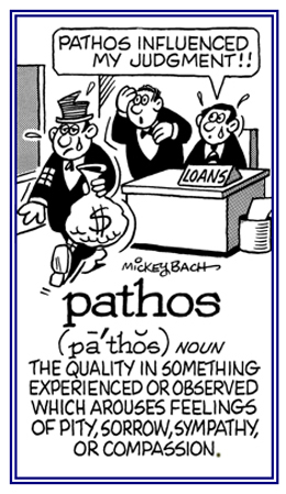 Something or someone who arouses feelings of pity, sympathy, or compassion.