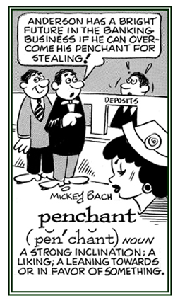 A strong liking or desire to do something.