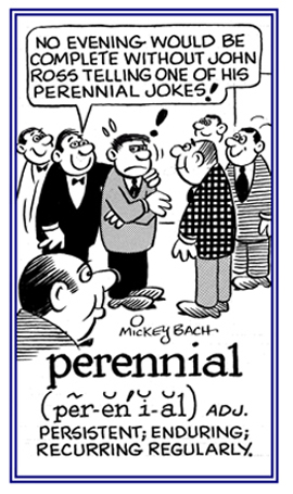 Relating to something that takes place over and over again.