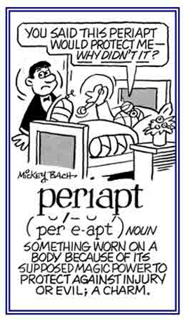 Something worn on the body to protect it from harm.