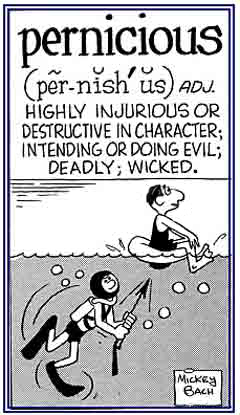 Relating to doing evil and harm.