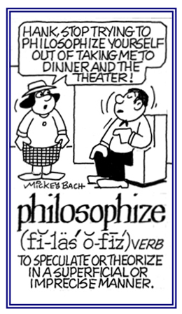 To theorize in a superficial or incorrect manner.