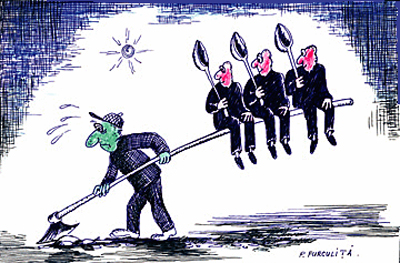 Some people who don't work take advantage of those who do work.