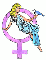 Venus, goddess of love and beauty.