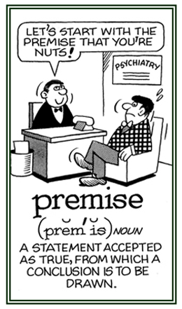 A statement considered to be true.