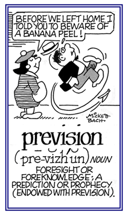 Having the skills to predict or to prophecy.