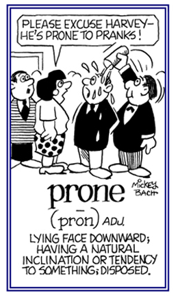 Referring to a tendency to do something.