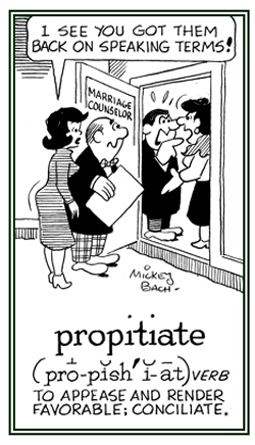 To render favorable, to conciliate.