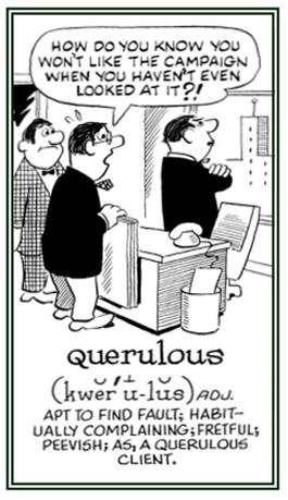 Referring to finding fault.