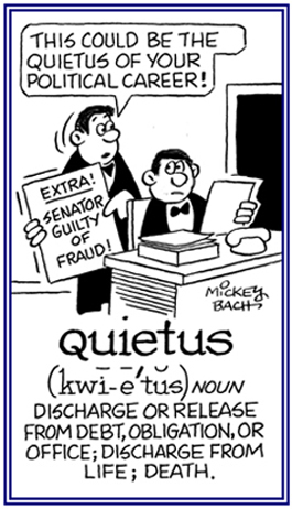 A release from obligation or from a profession.