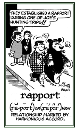 A harmonious relationship.