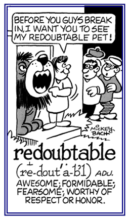 Awesome and fearsome and so worthy of respect.