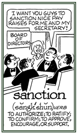 To approve or to authorize an action.