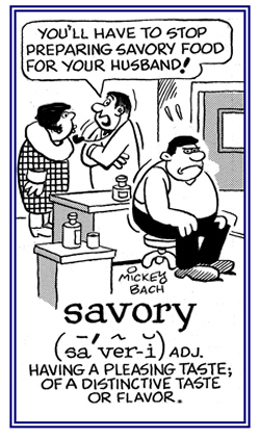 A reference to having pleasing taste.