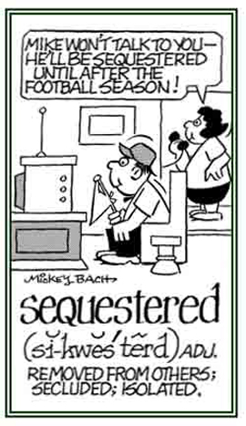 Removed from other people.