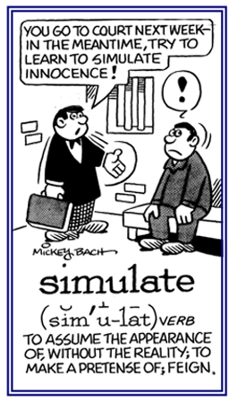 To assume the appearance of.