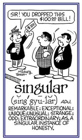 Relating to being exceptional or abnormal.