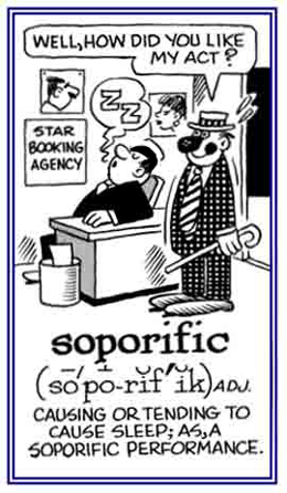 A reference to causing someone to sleep.