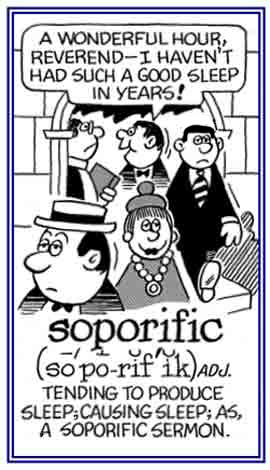 Relating to causing sleep.