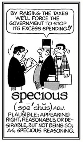 Something that is supposed to be right, but it isn't.