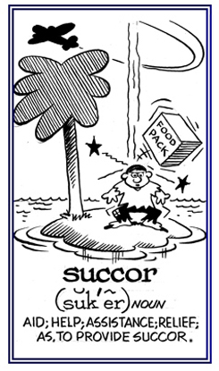 Help or assistance that is provided for another person.
