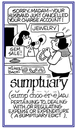 Dealing with or controlling expenses.