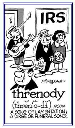 A song of sorrow and sadness.