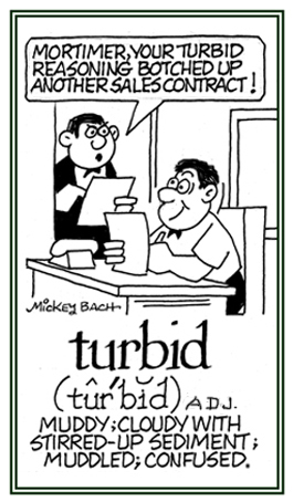 Characteristic of mixed up thinking.