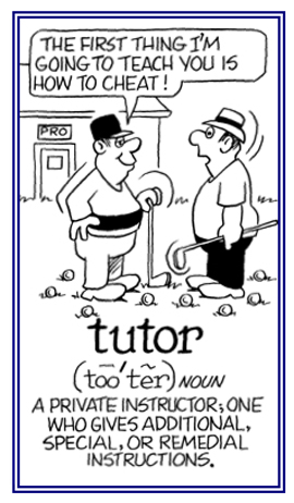 A private instructor.