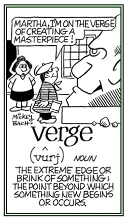 The point beyond which something new begins or occurs.